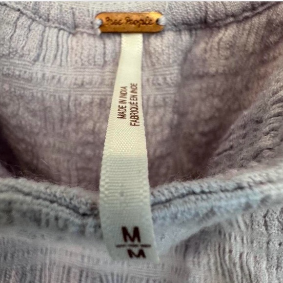 FREE PEOPLE Elle Cute Romantic Ruffles Asymmetrical Mini Dress Size M - Picture 3 of 4